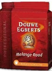 Koffie Douwe Egberts snelfilter rood 1000gram