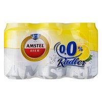 Amstel Radler 0.0% citroen, blik 6 x 33 cl.