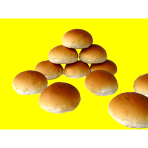 Witte bolletjes Amstelveld doos 32 stuks voorgesneden