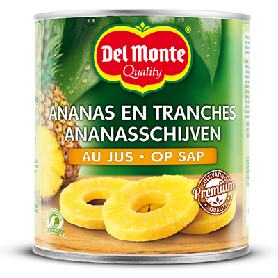 Ananasschijven Del monte 560 gram