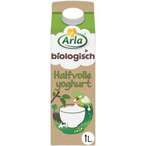 Arla Halfvolle yoghurt biologisch  1L