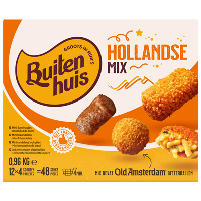 Buitenhuis Hollandse mix doos 48 stuks