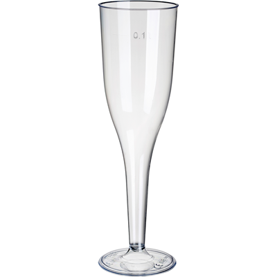 Champagneglazen Papstar 10 stuks a 100cc
