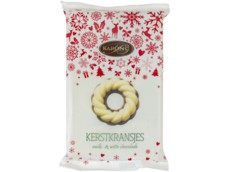 Chocoladekransjes melk en wit 150 gram