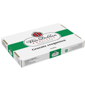 Van Dobben groente croquetten 24 stuks x 80 gram