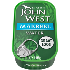John West makreelfilet in water 115 gram
