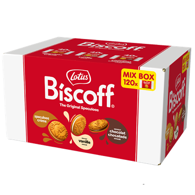 Lotus biscoff assorti 120 stuks