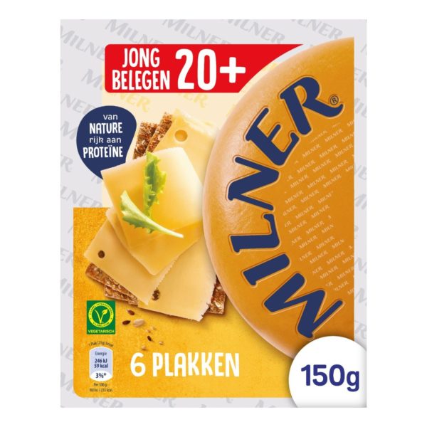 Kaas Milner  jong belegen 20+150 gram