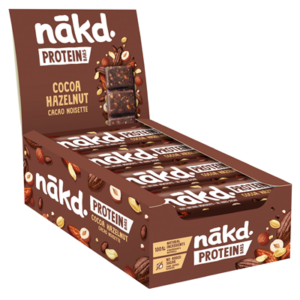 Nakd protein cocoa hazelnoot  16 x 45 gram