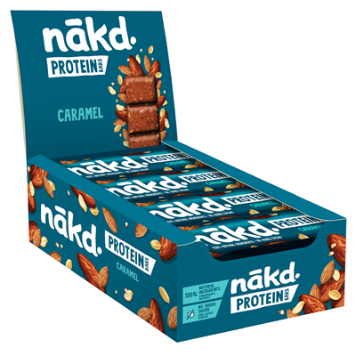 Nakd protein caramel reep 16 x 45 gram