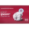 Pedaalemmerzakken G'woon rol 50 stuks a 25 liter