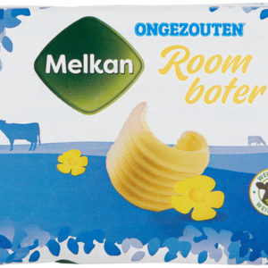 Roomboter Melkan ongezout pak 250 gram