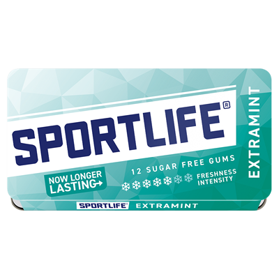 Sportlife extramint uitdeeldoos 48 x 18 gram
