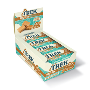 Trek proteïne havermout salted caramel 16 x 50 gram