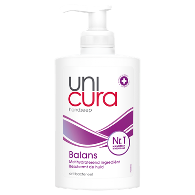 Handzeep Unicura balans met pomp 250 ml