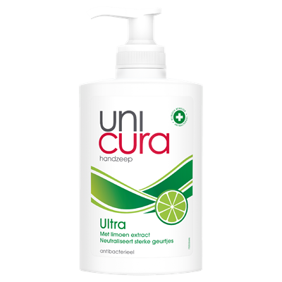 Handzeep Unicura ultra met pompje 250 ml