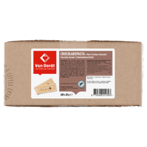 Van Oordt chocoladepasta 200 x 20 gram