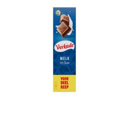 Chocoladereep Verkade Fairtrade melk 180 gram