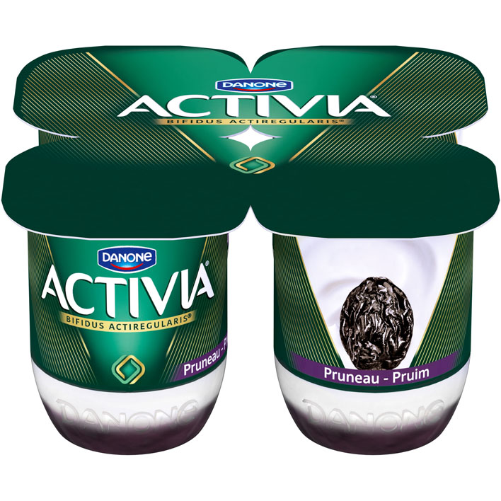 Activia yoghurt pruim 4 x 125 gram