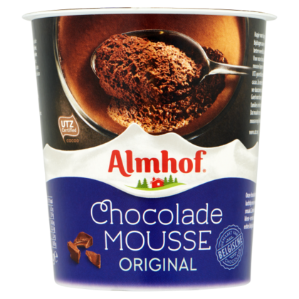 Almhof chocolade mousse original 200 gram