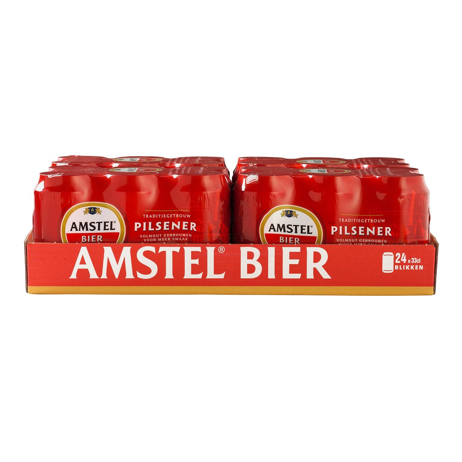 Amstel bier blikjes 24 x 0,33L