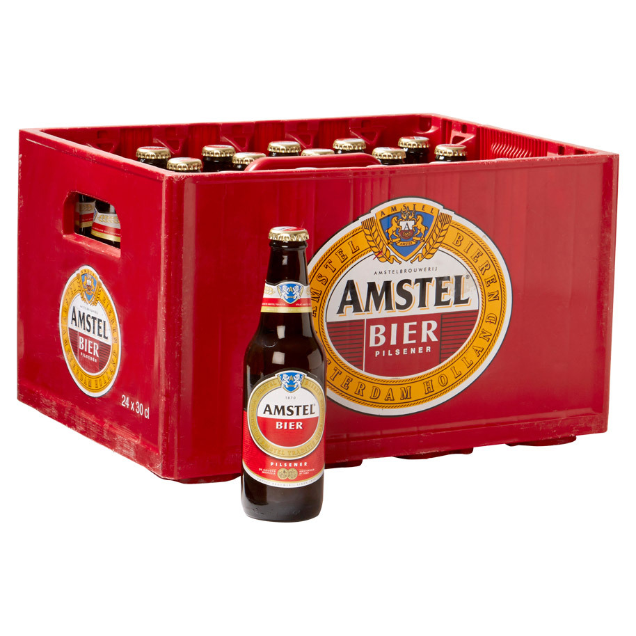 Amstel bier krat 24x0,3L