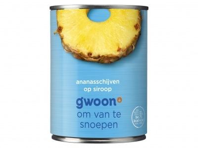 Ananasstukjes G'woon 567 gram