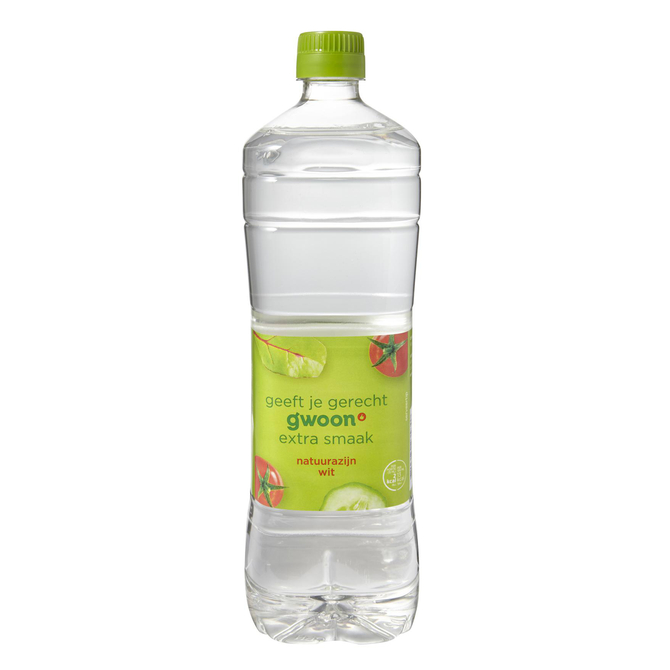 Natuurazijn wit G'woon 1000 ml