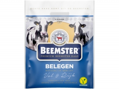Belegen kaas Beemster 48+ gesneden 150 gram