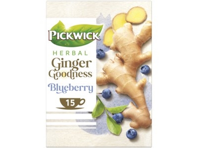 Thee Pickwick  blueberry & ginger 15 stuks