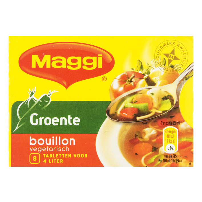 Bouillon groente Maggi tabletten pakje