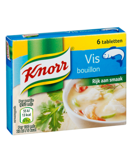 Bouillon vis  Knorr tabletten
