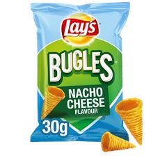Bugles nacho cheese Lays zak 125 gram