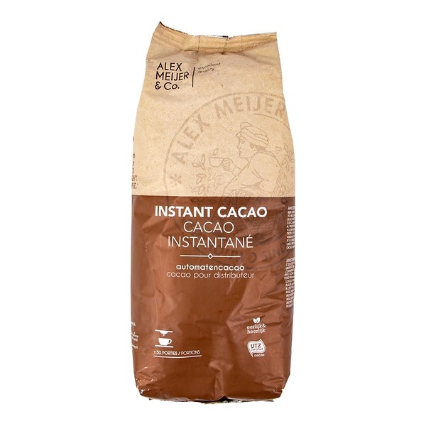 Cacao instant Alex Meijer (voor de automaat ) zak 1000 gram