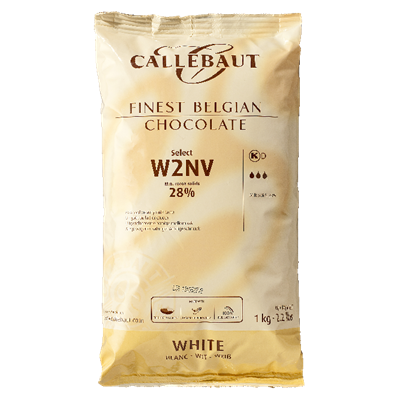 Callebaut white callets zak 1000 gram