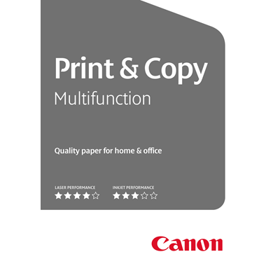 Kopieerpapier Canon  print & copy 5 pakken x 500 vel, 80 gram A4 formaat