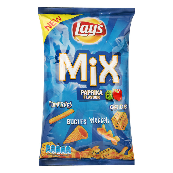 Chips Lay's mix paprika 125 gram