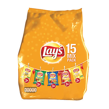 Chips Lay's Mixpack 5 smaken 15 zakjes