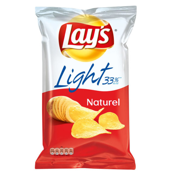 Chips Lay's naturel light 170 gram