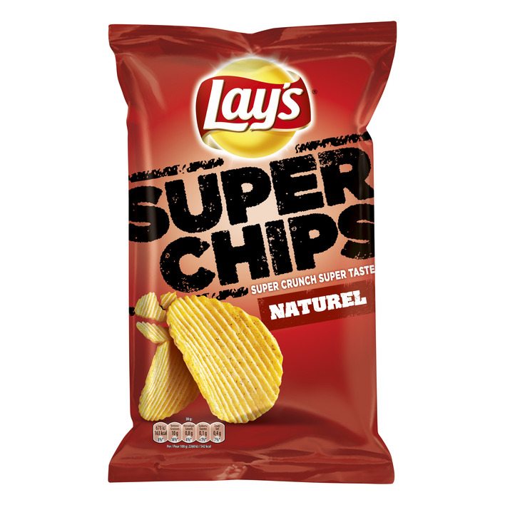 Chips Lay's  Max naturel 185 gram