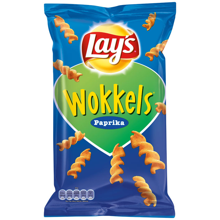 Chips Lay's Wokkels paprika 115 gram