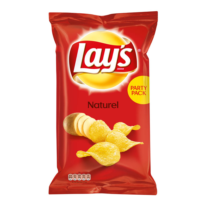 Chips Lay's naturel partypack XXL 335 gram