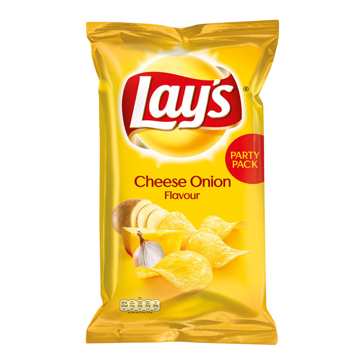 Chips Lay's onion XXL partypack 335 gram