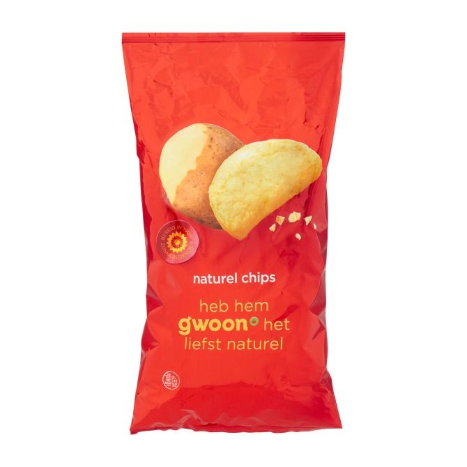 Chips Naturel G'woon  200 gram