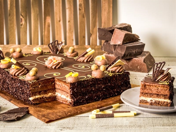 Chocolade taart 9 personen (Banketbakker)