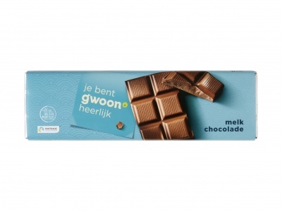 Chocoladereep G'woon melk 180 gram