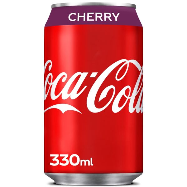 Coca cola Cherry blikjes 24x0,33L