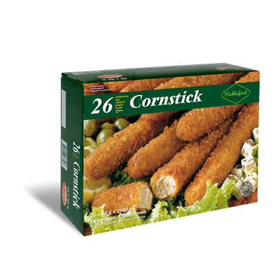Halal Kip cornsticks  Mekkafood 26x80gram