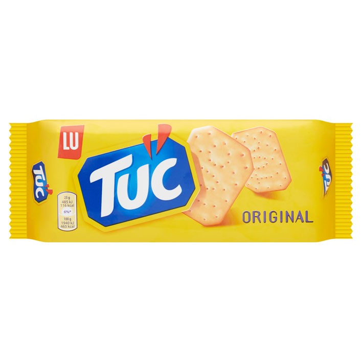 Crackers LU Tuc naturel 100 gram