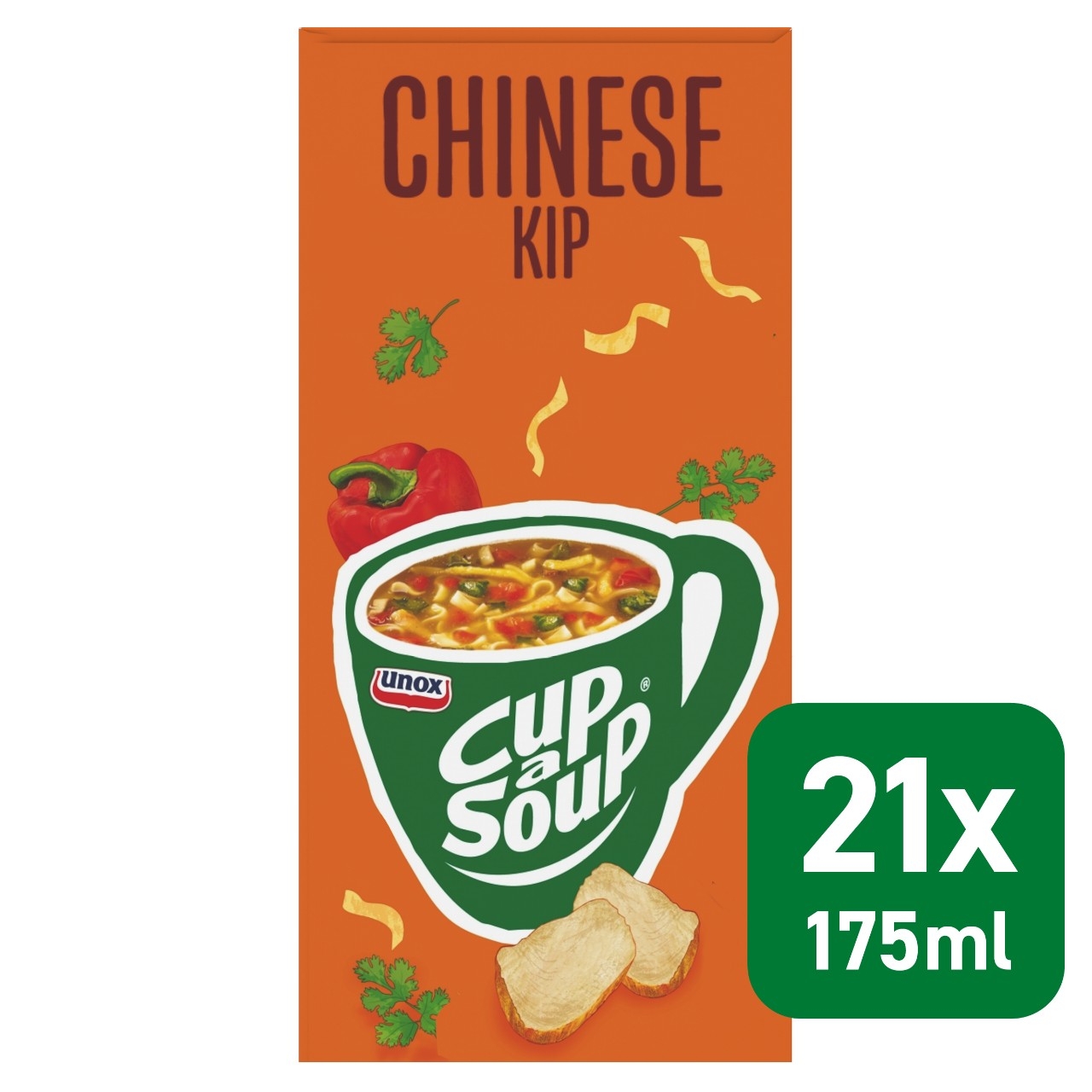 Cup a soup Chinese kip 21 zakjes